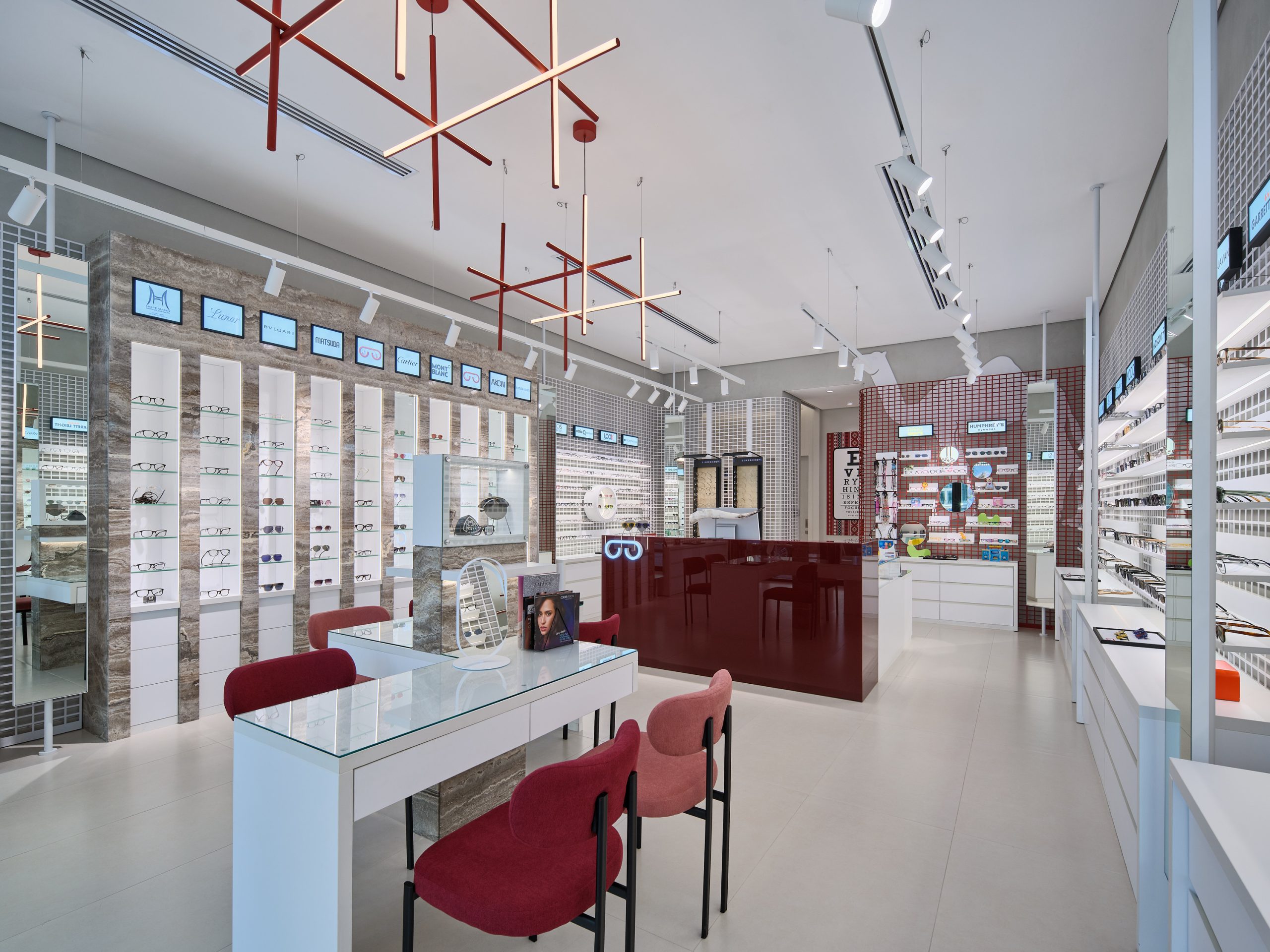 International Optics store at Hessah Al Mubarak